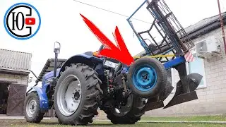 А если АВТОМОБИЛЬНОЕ КОЛЕСО поставить НА ПЛУГ???
