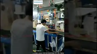 KS-HF-8KW-2S DOUBLE PARALLEL HIGH FREQUENCY MACHINE