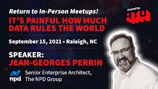 Teaser - It's painful how much data rules the world by Jean-Georges  "jgp" Perrin