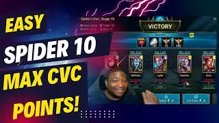 My New Spider 10 Team! EASY F2P accessible! #raidshadowlegends #cvc #raidshadowlegends #raidrpg