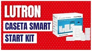 Lutron Caseta Smart Start Kit Dimmer Switch with Smart Bridge