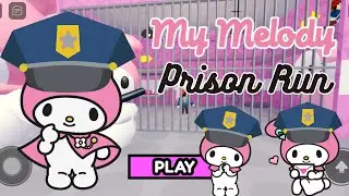 🎀My Melody's🎀 Prison Run OBBY | Roblox