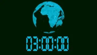 World Countdown : 3 Hours Timer