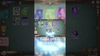 Fischl DPS in Genshin TCG be like 