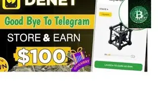 deNet storage app | New earning app today | A DePin Crypto Project | Earn Online