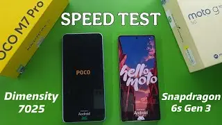 Poco M7 Pro vs Moto G85 Speed Test with AnTutu, Gaming