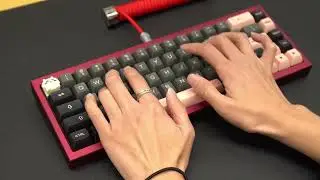 Kailh Cocoa Switches Sound Test Rainy75 and Crush80 Switches