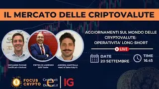 OPERATIVITA' LIVE SULLE CRIPTOVALUTE CON I TURBO24 DI IG