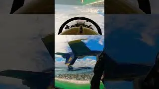 POV of The Blue Angels performing the double farvel | #coffeeordie