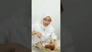 ada yang suka makan sate? #short #asmr #mukbang