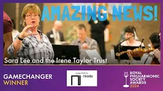 We won the Royal Philharmonic Society Gamechanger Award!