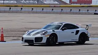 Onboard the Porsche 911 GT2 RS at Dream Racing Vegas (120+ mph)