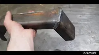 Самодельный минитрактор переломка #14 Как сделать крепление опорного подшипника кардана
