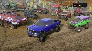 DND Striker Exploring TNB Trails Map w/ Multiple Mods | SnowRunner Console Mods - Raw Gameplay PS4