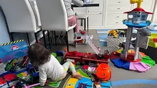 Playing with Paw Patrol makes a lot of fun #pawpatrol #toys #fun
