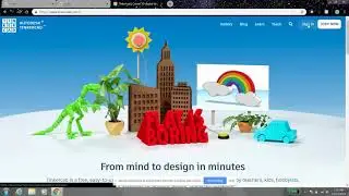 Tinkercad Sign Up