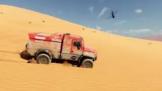 Dakar MAZ  Cвободная игра без чекпоинтов и  HUD