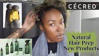 4C Natural Hair Prep w/ Cecred and As I Am Rosemary Oil Line