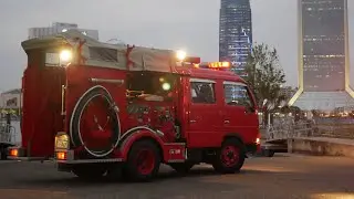 1994 Nissan Atlas Fire Truck Cold-Start