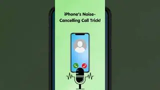 iPhone’s Noise-Cancelling Call Trick! #iphonetricks