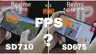 Realme 3 Pro vs Redmi Note 7 Pro PUBG Test! Snapdragon 710 vs 675