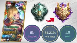 Gua ke GLORY dengan WIN RATE 84.21% ... SOLO RANK
