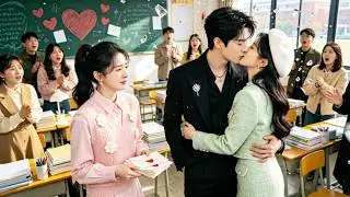 She confesses her love 99 times, but he kisses his mistress. She leaves forever, he regrets it.