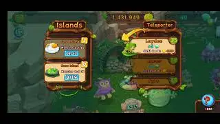 Teleporting Reedling to Cloud Island