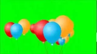 Free Balloons Green Screen Masters