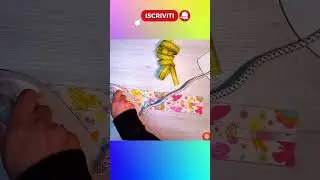 Tutorial Pochette con Fiocco Faidate Facile Veloce in 5 Minuti #shorts #inlaboratoriodallasamu #diy