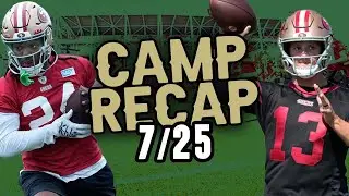 49ers Training camp recap 7/25