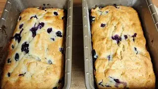 Blueberry Cream Cheese Bread