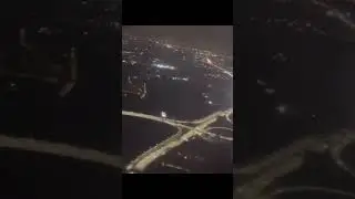 Bangalore city flight view at night ❤️😍😍😱 #shorts #travel