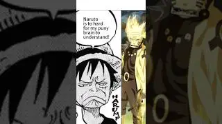 ONE PIECE STAN DOESN'T UNDERSTAND NARUTO! honestly who's surprised