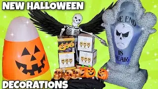 New Halloween Inflatables 2020 Lowes & Home Depot Decorations! Airblown Gemmy Pathway Lights