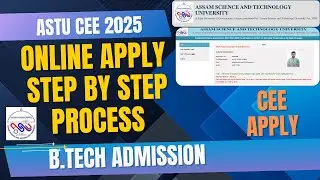 How to apply cee 2025|| How to Apply Assam CEE 2025 || Full Process || Payment Process