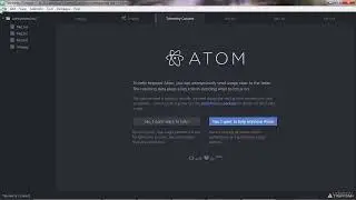 PYTHON COURSE---007 Setting up Atom on Windows