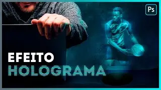 Criando um HOLOGRAMA REALISTA no Photoshop: Passo a Passo Completo!