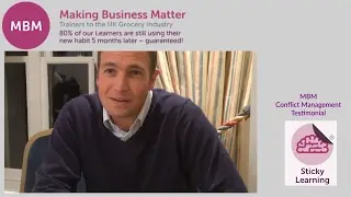 Testimonial for Conflict Management Training from Keston Williams of Barfoots | Client Testimonial