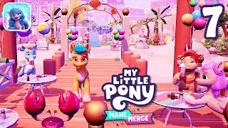 My Little Pony: Mane Merge - THE TAIL OF THE SANDY SHERIFF (Complete) Gameplay Part 7