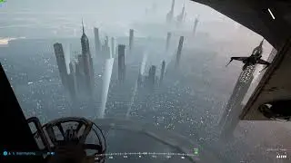 Galactic Contention Deploying over Coruscant