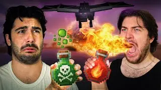 We Tried To Make Minecraft Potions In Real Life...