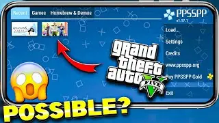 🔥Real Gta 5 On Ppsspp Emulator - Is This Possible? | Gta 5 On Ppsspp Emulator | Badshah Gamer