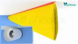 Fabric ducting - Mounting instruction - Installation 3AL - PRIHODA