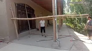 навесга потолок ишлаш