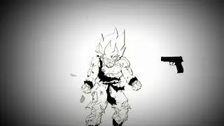 Goku first manga edit (Anime edit) After effects