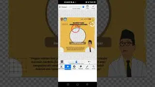 membuat transparan/melubangi lingkaran untuk twibbon dengan baground eraser