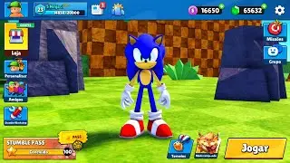 Como ativar o Modo SONIC no Stumble Guys