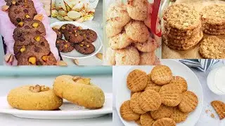5 Best Healthy Cookies For Weight Loss | Easy Cookie Recipes | Raagi Cookies | Village Food