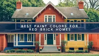 10 Best Paint Colors for Red Brick Homes